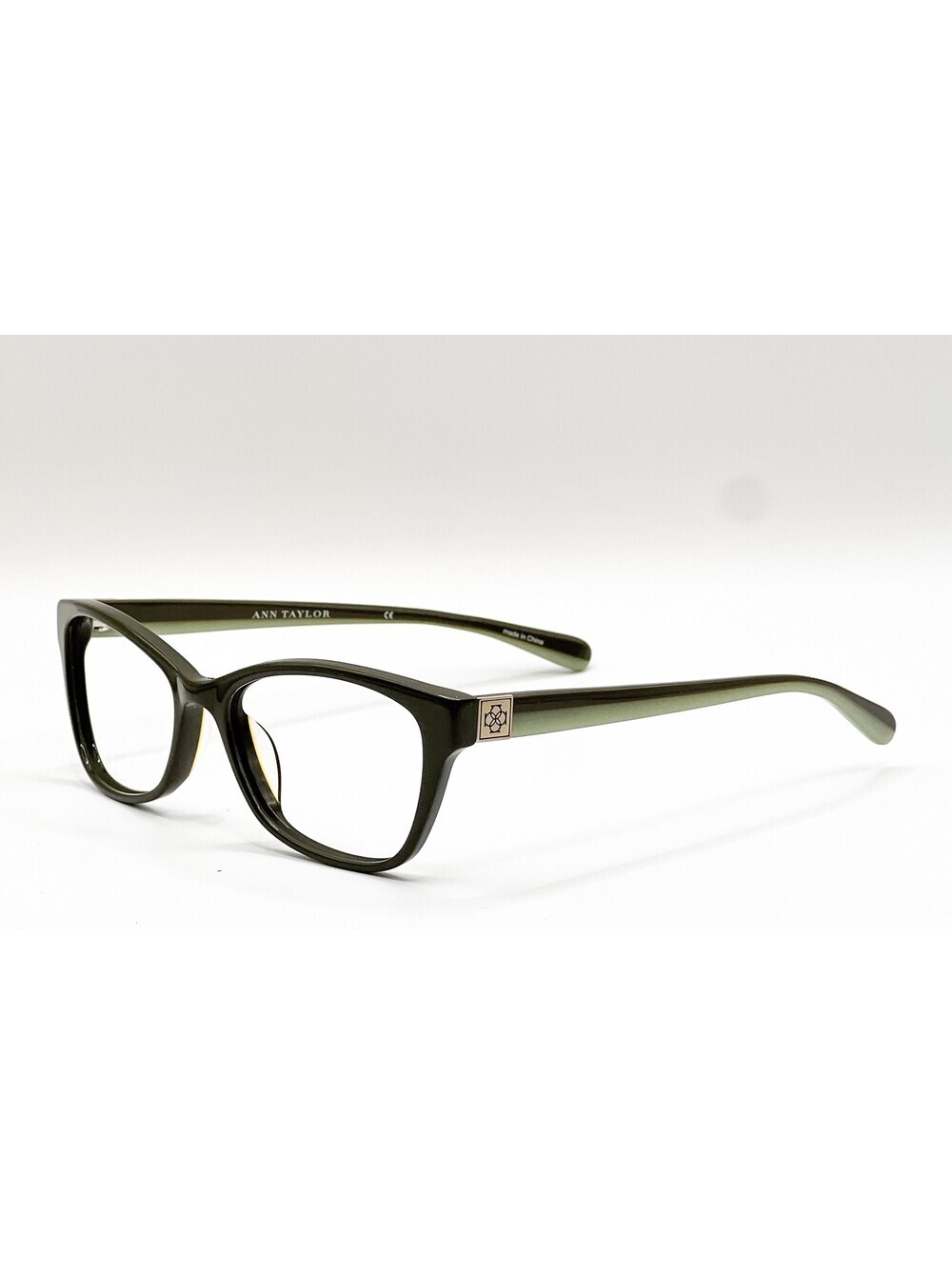 Ann Taylor AT305 C02 Olive Green Full Rim Authentic Eyeglass Frames 53-17-135